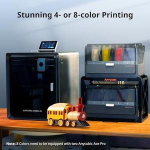 Impresora 3D Kobra S1 220X220X240 mm FDM PLA con Función de Secado, Plataforma Caliente de Vidrio Templado, Enchufe Europeo, Uso en Casa y Oficina, Impresión 3D a 4 Colores - Product Image 5