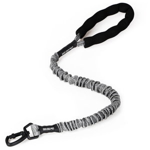 Laisse de traction anti-explosion pour <span class=keywords><strong>chien</strong></span>, laisse élastique pour <span class=keywords><strong>Golden</strong></span> <span class=keywords><strong>Retriever</strong></span> et grands chiens, 100% nylon avec rubans - Product Image 2