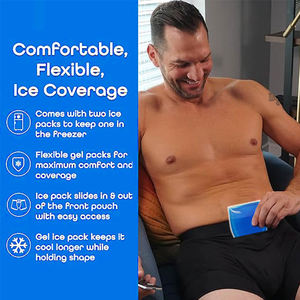 Yeniden Kullanılabilir İç Çamaşırı Vasektomi Buz Paketleri Testis Desteği ve Ağrı Giderici Erkekler İçin Hediye - Product Image 6