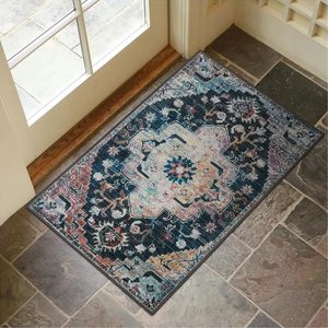 เสื่อประตูทางเข้ากันลื่นเสื่อต้อนรับกันลื่นสำหรับห้องครัวในบ้านมาใหม่2025 20 "x 32" + ประตู - Product Image 2