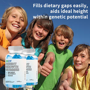 Integratore Private Label OEM crescita altezza calcio vitamina D3 Gummies con etichetta bianca - Product Image 3