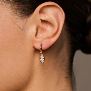 Gemnel 925 серебряные серьги с подвесками - Product Image 2