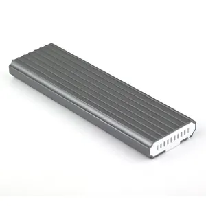 Aluminum Dual Protocol USB 3.1 Type-C M.2 SSD External Hard Disk Drive Adapter M.2 NVMe/SATA NGFF Enclosure