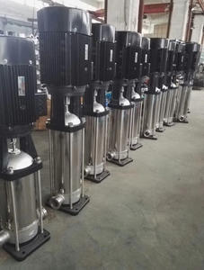 Pompe de surpression verticale à pression constante et fréquence variable, multistade haute pression, conception compacte en acier inoxydable SS316L - Product Image 5