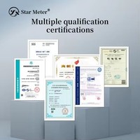 Transmetteur numérique de température et d'humidité de l'air Star Meter CWS91 en plastique, sans fil, indice de protection IP54, sortie 0-5VDC, communication MODBUS