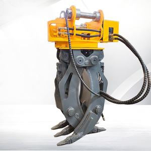 Grappin rotatif d'excavatrice hydraulique en bois de pierre de ferraille de foin pour l'excavatrice 5-20ton - Product Image 4