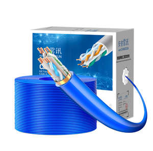 <span class=keywords><strong>Cable</strong></span> <span class=keywords><strong>Ethernet</strong></span> CAT6A SFTP UTP de 23AWG y 0.57mm para Interiores y Exteriores, Conductor de Cobre, 305m/rollo, <span class=keywords><strong>Cable</strong></span> de Alta Comunicación - Product Image 1