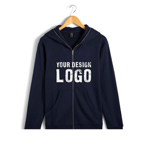 Hot Sales Casual Plus Fleece Full Zipper Masked Cardigan Mens Hoodie High Quality Thickened Plus Fleece Zip Men's <b>Hoodies</b> Coat - Product Image 4