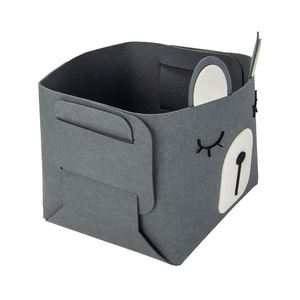 OEM Conception d'ours Organisateur de stockage de jouets pour enfants Paniers de stockage de jouets en feutre pour enfants Organisateur de vêtements secs - Product Image 2