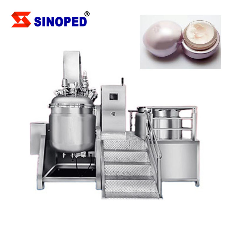 Европейский стандарт, вакуумный эмульгирующий Миксер с гидравлической подъемной системой, подходящий лосьон для вакуумного миксера для лица