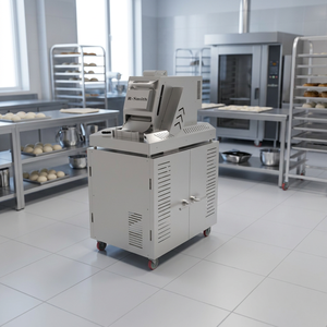 เครื่องทำโรตีอัตโนมัติ RSM-500 สำหรับเชิงพาณิชย์ เครื่องทำโรตีอัตโนมัติ เครื่องทำโรตีเชิงพาณิชย์ เครื่องทำโรตีอุตสาหกรรม - Product Image 4