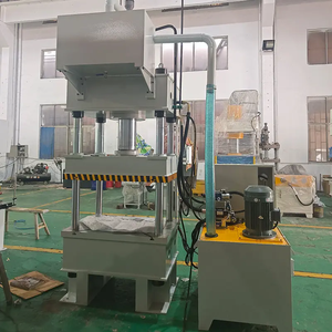 Small YW32-100TD Three Beam Four-pillar Hydraulic Press <b>Machine</b> With Ejector Cylinder,oil Press <b>Machine</b> YH32 Small - Product Image 4