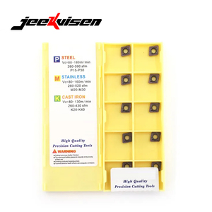 CCMT060204 LF6018 Plaquettes en carbure de tungstène CNC Fraise et plaquettes de tournage pour l'usinage de l'acier inoxydable - Product Image 1