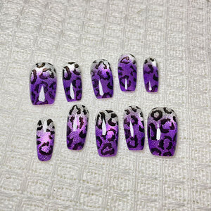 Uñas postizas hechas a mano-Efecto Ojo de Gato - Product Image 6