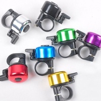 Sonnette de vélo - Petite/Mini sonnette à pouce, plusieurs couleurs au choix