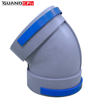 PP 45 °   Coude pour système de ventilation d'air frais