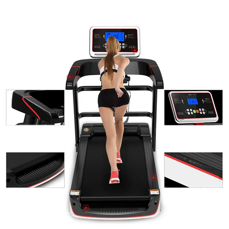 Easy To Assemble Treadmill Folding Electric Treadmill Household Type