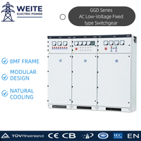 Armoire de distribution électrique compacte pour sous-station, coffret de commutation intérieur basse tension, panneau GGD, armoire de contrôle de distribution d'énergie renouvelable