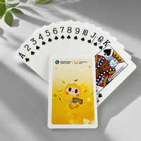 Cartes à Jouer Personnalisées Haut de Gamme avec Logo d'Entreprise – Cartes de Poker de Luxe avec Finition Vernie, Durables, Écologiques, en Papier, pour Usage Familial et Financier