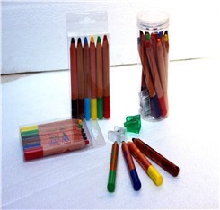 Non Tossico Colorato Jumbo Acquerello Pastello Per I Bambini Commercio All'ingrosso Woody Pastello 12 Colori - Product Image 6