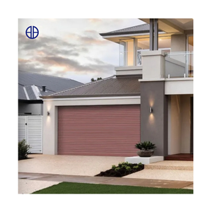 Portes de <span class=keywords><strong>garage</strong></span> extérieures en aluminium personnalisées Porte de <span class=keywords><strong>garage</strong></span> enroulable motorisée Sutter - Product Image 5