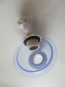 Válvula de Aire Portátil Antienvejecimiento Boston JE Va06 Blanca de PVC Ligera en Forma de Cuenco <span class=keywords><strong>para</strong></span> Piscina y Uso en Exteriores - Product Image 6