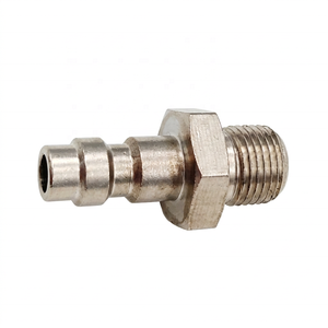 Adaptador Neumático de Acero Inoxidable Resistente a la Corrosión, Rosca Macho de 1/4 de Pulgada, para Conexión de Mangueras de Aire Industriales, Venta al Por Mayor - Product Image 2