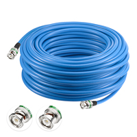 Superbat kabel SDI 3G/6G 75 Ohm BNC jantan ke BNC jantan Belden 1694A 4K/8K kabel Kamera CCTV Video 50M