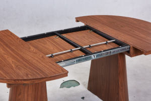 Tavolo Rotondo <span class=keywords><strong>in</strong></span> <span class=keywords><strong>Legno</strong></span> Moderno per Cucina, Ristorante, Camera da Letto, Hotel, Ufficio, Sala da Pranzo e Soggiorno, Direttamente dalla <span class=keywords><strong>Fabbrica</strong></span> - Product Image 5
