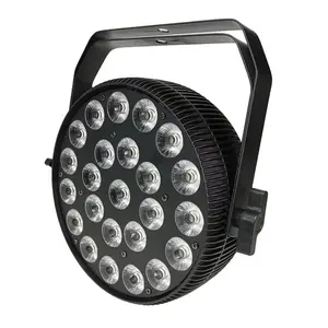 Reflector par led 6 en 1 RGBWAUV, 24x18W, para dj, escenario, precio