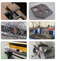 Machine de découpe plasma CNC électrique haute précision Camel CNC 1530 pour tôles et tubes, avec moteur pas à pas et pompe