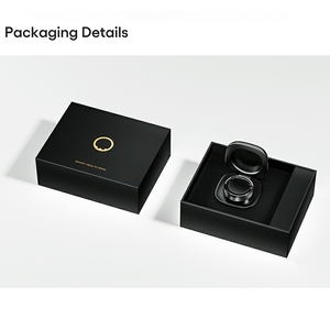 JCRing 2301B, bague intelligente noire unique avec podomètre pour femme et homme, évaluation des risques pour la santé sanguine, bague intelligente avec application pour homme - Product Image 6