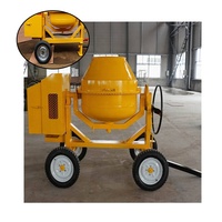 Machine à béton haute performance, mélangeurs de ciment diesel, 350l, portable, petit mélangeur de béton diesel