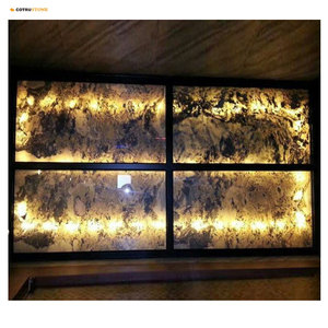 Precios al por mayor personalizados de losas de piedra translúcida, mármol natural, granito <span class=keywords><strong>Swiss</strong></span> <span class=keywords><strong>Royal</strong></span> Alps en paneles para decoración de paredes interiores. - Product Image 1