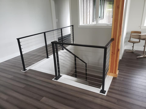 YL METAL <span class=keywords><strong>Garde</strong></span>-<span class=keywords><strong>corps</strong></span> de sécurité <span class=keywords><strong>en</strong></span> câble d'acier inoxydable 316 pour extérieur, balustrade de terrasse <span class=keywords><strong>en</strong></span> câble métallique - Product Image 4