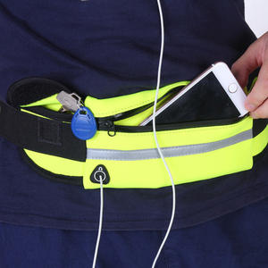 Sports de plein air taille sac hommes femmes Fitness course cyclisme porte-bouteille d'eau téléphone portable stockage étanche fermer sac de sport - Product Image 3