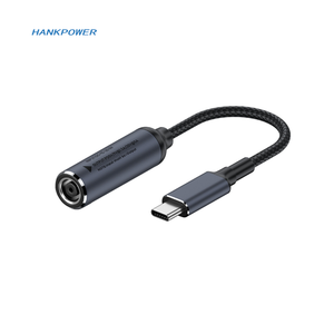 Нейлоновый Плетеный 100 Вт DC женский Разъем для USB Type C Мужской адаптер кабель для ноутбука PD Power кабель для быстрой зарядки - Product Image 5