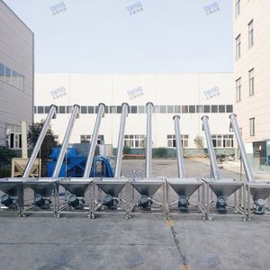 <strong>Screw</strong> Transport <strong>Conveyor</strong> Flexible Spiral <strong>Conveyor</strong> for Pellets Auger <strong>Screw</strong> <strong>Conveyor</strong> for Food Powder - Product Image 6