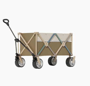 आउटडोर गार्डन पार्क उपयोगिता बच्चों वैगन पोर्टेबल 4 व्हील समुद्र तट ट्रॉली फोल्डेबल कैंपिंग स्टलर रोल कंटेनर खरीदारी - Product Image 2