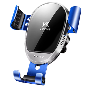 Nouveau support de téléphone de voiture ABS à fixation par gravité, rotatif et inclinable, pour rétroviseur, grille d'aération et tableau de bord, compatible avec les appareils de 4 à 7 pouces - Product Image 1