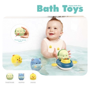 Jouet de <span class=keywords><strong>bain</strong></span> pour bébé, bateau à manivelle mignon, jouet de <span class=keywords><strong>bain</strong></span> flottant à pression d'eau pour enfants, <span class=keywords><strong>jeu</strong></span> de <span class=keywords><strong>bain</strong></span> - Product Image 3