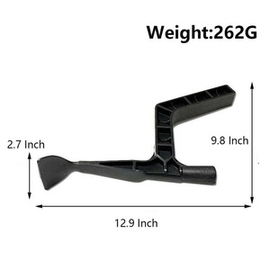 Nuovo Pulitore <span class=keywords><strong>per</strong></span> <span class=keywords><strong>Grondaie</strong></span> con Manico, Attrezzo <span class=keywords><strong>per</strong></span> Rimuovere Foglie da Giardino, Ganci <span class=keywords><strong>per</strong></span> <span class=keywords><strong>Grondaie</strong></span>, <span class=keywords><strong>Pulizia</strong></span> <span class=keywords><strong>Grondaie</strong></span> - Product Image 3