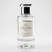 Flacons carrés en verre de 100 ml pour parfum, design de luxe de haute qualité, prêts pour diffuseur, écologiques, recyclables, personnalisables, 100 pièces