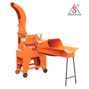 เครื่องตัดฟางข้าวและอาหารสัตว์ 9ZP-4 ประสิทธิภาพสูง ใช้ไฟฟ้าและดีเซล กำลังการผลิต 4 ตัน/ชม. - Product Image 1