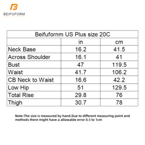 Beifuform vestido de sastrería de alta calidad forma americana de talla grande 20C sastres mujer maniquí de costura <span class=keywords><strong>modista</strong></span> mujeres gordas - Product Image 5
