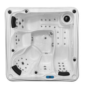 Bañera de hidromasaje para 5 personas, spa familiar sexy, bañera de hidromasaje acrílica, portátil, Led, chorro de aire, Whirlpool - Product Image 3