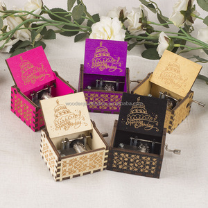 Tùy Chỉnh Sáng Tạo Bằng Gỗ Âm Nhạc Hộp Tay Crank Mini Bạn Là Ánh Nắng Mặt Trời Của Tôi Cho Mẹ Trẻ Em Của Món Quà Kỳ Nghỉ - Product Image 4