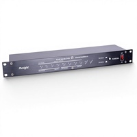 Répartiteur DMX RDM8802KA 8 ports RDM à double entrée avec fonctions Split-Merge et PowerCON pour montage en rack d'éclairage de scène