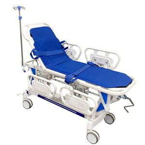 Carrito de Transporte Médico de Emergencia Kerry con Capacidad de Carga de 600 lb y Ruedas Rectas para Uso Hospitalario - Product Image 2