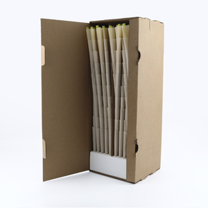 Cônes à fumer en papier biologique non blanchi de style classique, accessoires pour fumeurs - Product Image 3